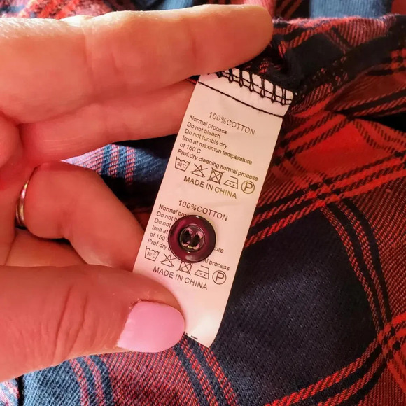 LOGEEYEAR Men's Sleeveless Plaid Flannel Button Down Shirt Vest Size XL NWOT - Picture 3 of 13